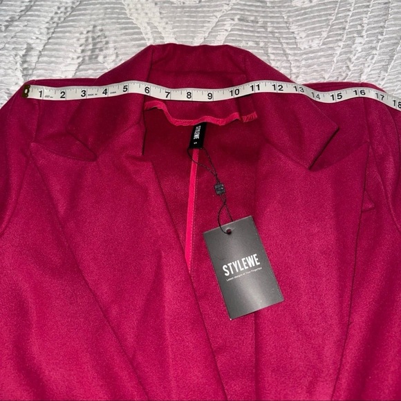 Hot Pink Peacoat - Picture 5 of 5